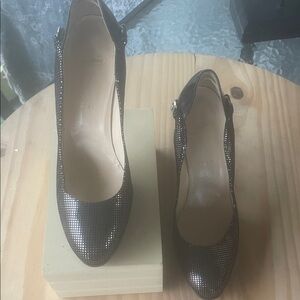 Christian Louboutin Shimmering Black Heels